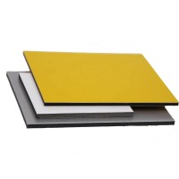 Outside wall cladding material pvdf aluminum plastic composite  panel